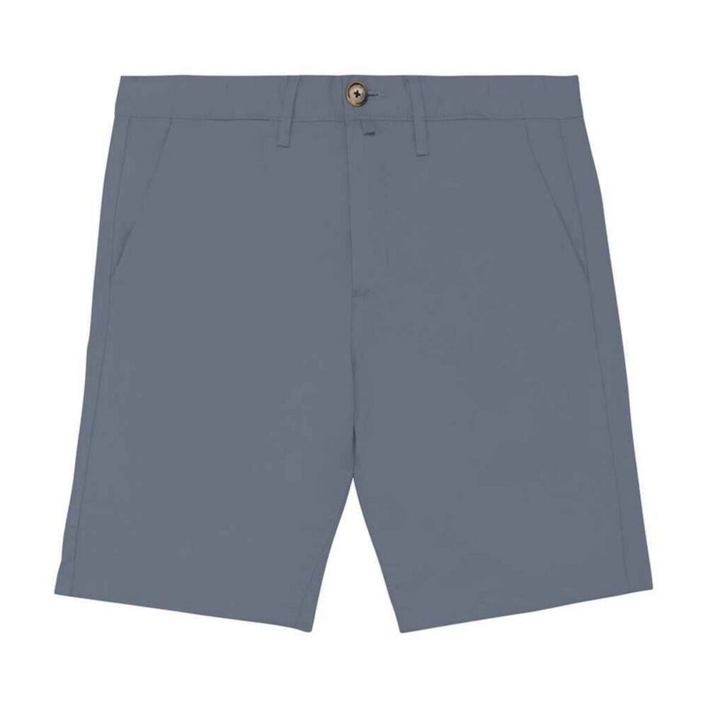Native Spirit Mens Chino Ticket Pocket Shorts / Mineral Grey